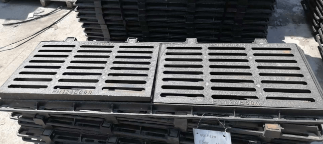 独山球墨铸铁连体双篦展示