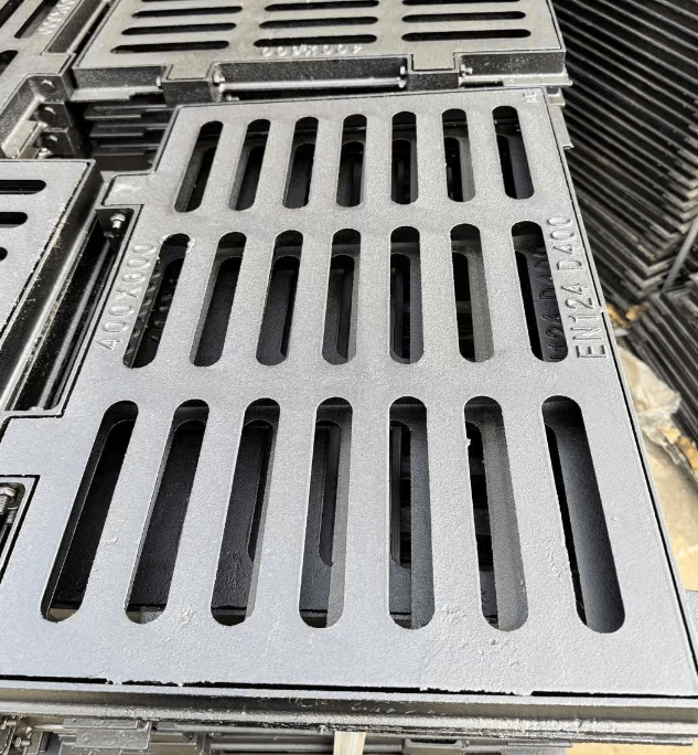 独山球墨铸铁雨水单篦展示