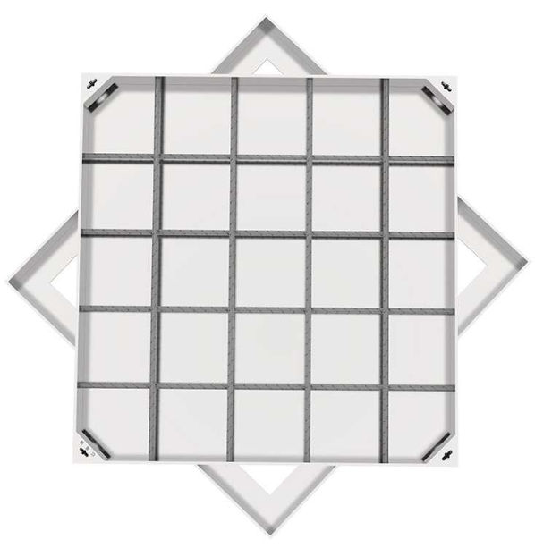 独山不锈钢方井展示